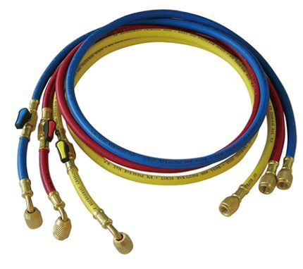 P&M Refrigerant Charging hoses R410a 1/4" SAE x 5/16" SAE 45° - Model 360RYB-410VB in Muscat Oman