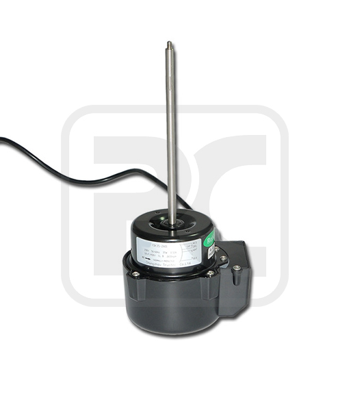 YDK35-2A01 - Single Long Shaft Steel Enclosure Beverage Air Fan Motor Black Color 35W in Muscat Oman