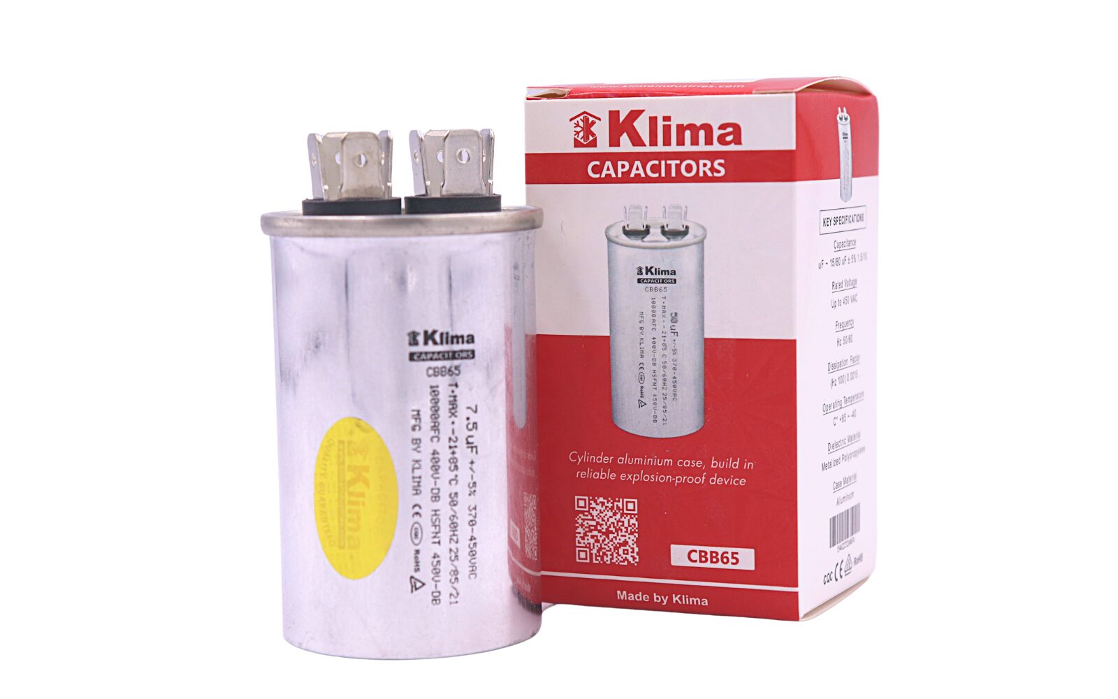 Klima Capacitor CBB65 7.5µF in Muscat Oman Klima Capacitor CBB65 7.5µF in Muscat Oman