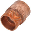 1-1/2" x 1-1/4" Copper x Male Adapter in Muscat Oman