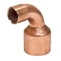 1-1/2" x 1-1/4" Copper 90° Long Turn Elbow in Muscat Oman