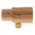 1-1/2" x 1" x 1/2" CxCxC Reducing Tee in Muscat Oman