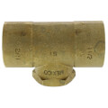 1-1/2" x 1-1/2" x 1" CxCxF Tee (Lead Free) in Muscat Oman