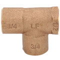 3/4" x 1/2" x 3/4" CxFxC Tee (Lead Free) in Muscat Oman