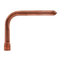 3/4" CPVC Socket Metalhead Copper Stub Out Elbow (6" x 8") in Muscat Oman