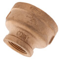1-1/2" x 3/4" FIP Brass Coupling (Lead Free) in Muscat Oman