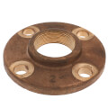 2" FNPT Brass Companion Flange, 150 psi (Lead-Free) in Muscat Oman