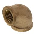 3/4" x 1/2" FIP Brass 90-Degree Reducing Elbow (Lead Free) in Muscat Oman