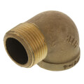 1" Brass 90 Deg Street Elbow, Lead Free (Threaded) in Muscat Oman