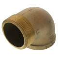 2" Brass 90 Deg Street Elbow, Lead Free (Threaded) in Muscat Oman