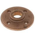 3/4" Brass Floor Flange w/ Holes (Lead-Free) in Muscat Oman