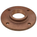 2" Brass Floor Flange w/ Holes (Lead-Free) in Muscat Oman