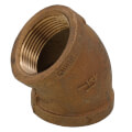 1-1/4" FIP 45-Degree Brass Elbow (Lead Free) in Muscat Oman