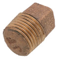 1/8" Brass Plug, Cored (Lead Free) in Muscat Oman