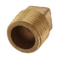 1/2" Brass Plug, Cored (Lead Free) in Muscat Oman