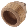 3/4" Brass Plug, Cored (Lead Free) in Muscat Oman