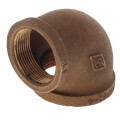 3" x 2" FIP Brass 90-Degree Reducing Elbow (Lead Free) in Muscat Oman