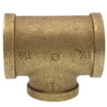 1-1/4" x 1-1/4" x 1" Reducing Brass Tee (Lead Free) in Muscat Oman