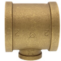 2" x 2" x 3/4" Reducing Brass Tee (Lead Free) in Muscat Oman