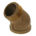 1-1/4" Brass 45° Street Elbow (Lead Free) in Muscat Oman