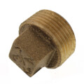 3/4" Brass Sq Head Plug (Lead Free) in Muscat Oman