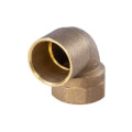 1-1/4" C x F Cast Brass 90-Degree Elbow (Lead Free) in Muscat Oman
