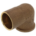 3/4" X 1/2" C x F Cast Brass 90-Degree Elbow (Lead Free) in Muscat Oman