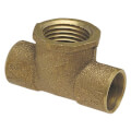 1-1/4" x 1-1/4" x 1-1/4" C x C x F Cast Brass Tee (Lead Free) in Muscat Oman