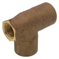 1-1/2" x 3/4" x 1-1/2" C x F x C Cast Brass Tee (Lead Free) in Muscat Oman