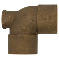 1-1/2" x 1/2" x 1-1/2" C x F x C Cast Brass Tee (Lead Free) in Muscat Oman