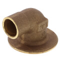 1/2" C X F Cast Brass 90-Degree Flanged Sink Elbow (Lead Free) in Muscat Oman