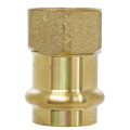 3/4" Copper Press x 1/2" FIP DZR Brass Transition Adapter (Lead Free) in Muscat Oman