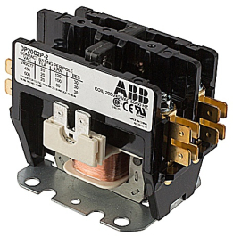 ABB, DP20C2P-F, 2 Pole, 20 Amps, 24VAC Coil, Definite Purpose Contactor in Muscat Oman