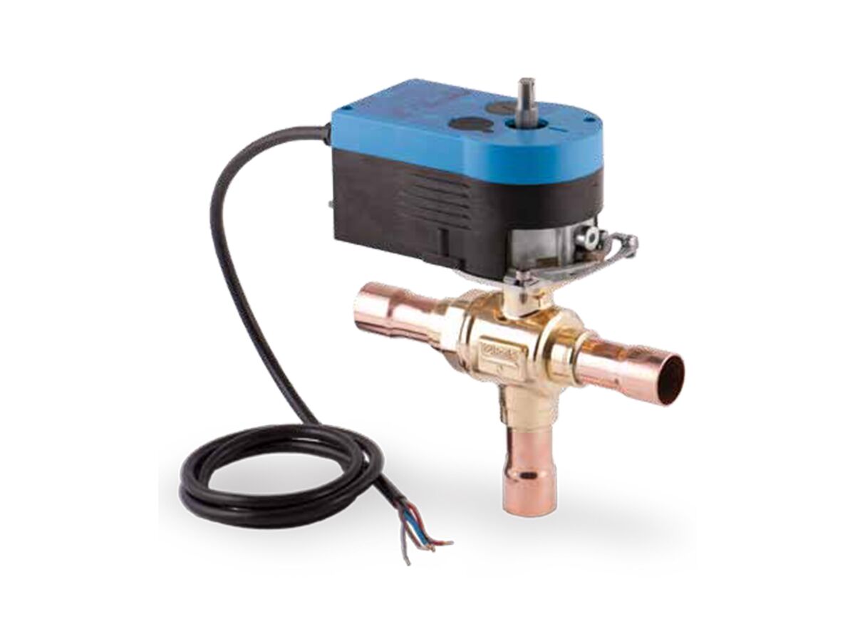 Castel 3 Way Motorised Valve With Ball Shutter 1 3/8 24V in Muscat Oman Castel 3 Way Motorised Valve With Ball Shutter 1 3/8 24V in Muscat Oman