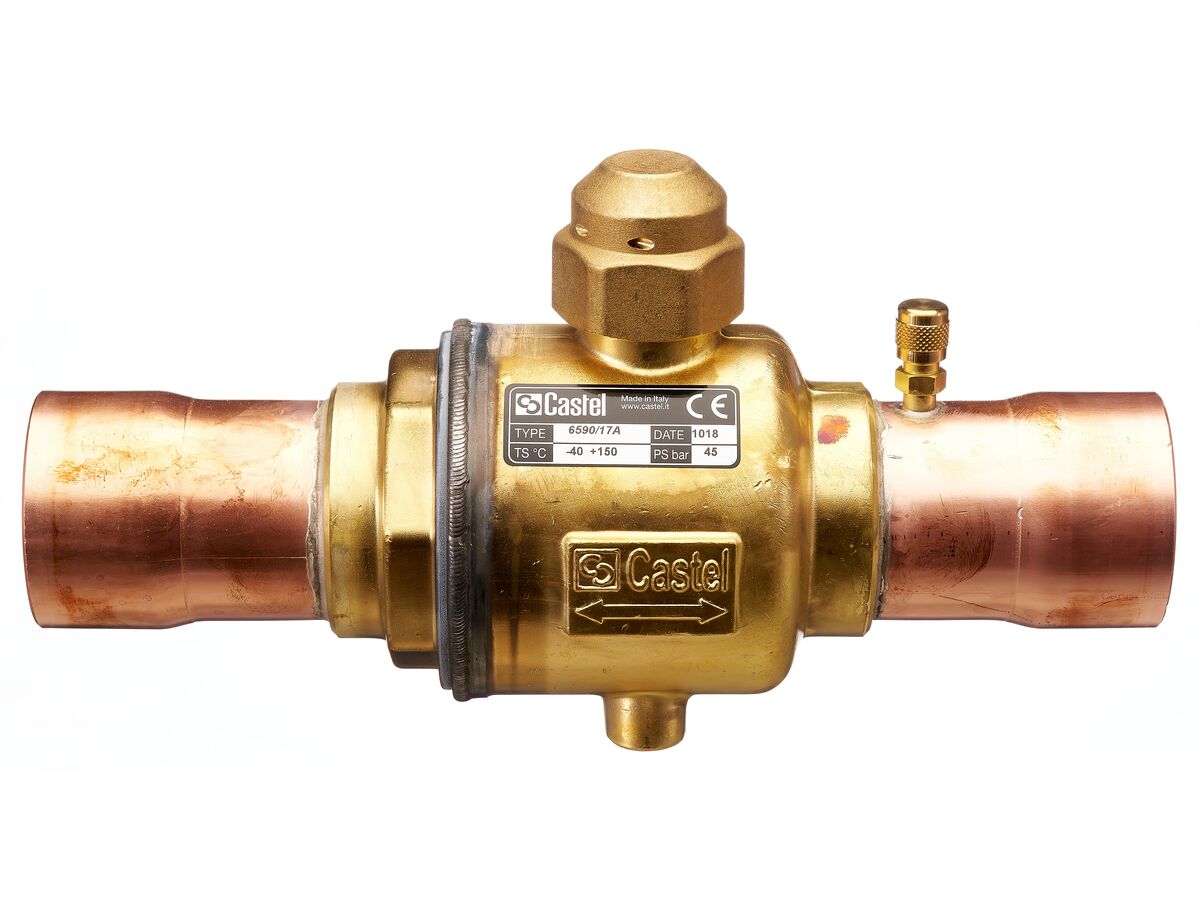 Castel Ball Valve With Access Port 2 1/8" Solder 6570/17A in Muscat Oman Castel Ball Valve With Access Port 2 1/8" Solder 6570/17A in Muscat Oman