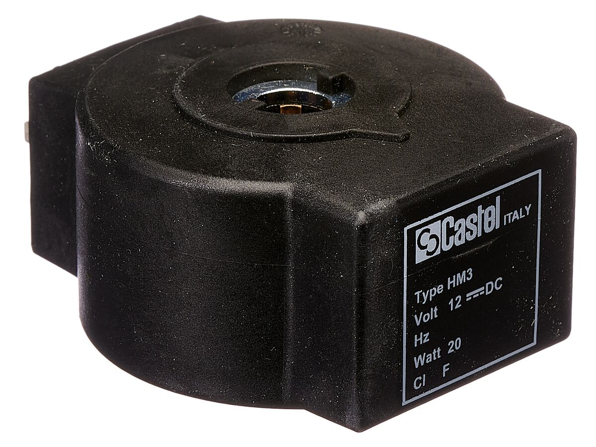 Castel Solenoid Coil 12VDC HM3/9120/RD1 in Muscat Oman Castel Solenoid Coil 12VDC HM3/9120/RD1 in Muscat Oman