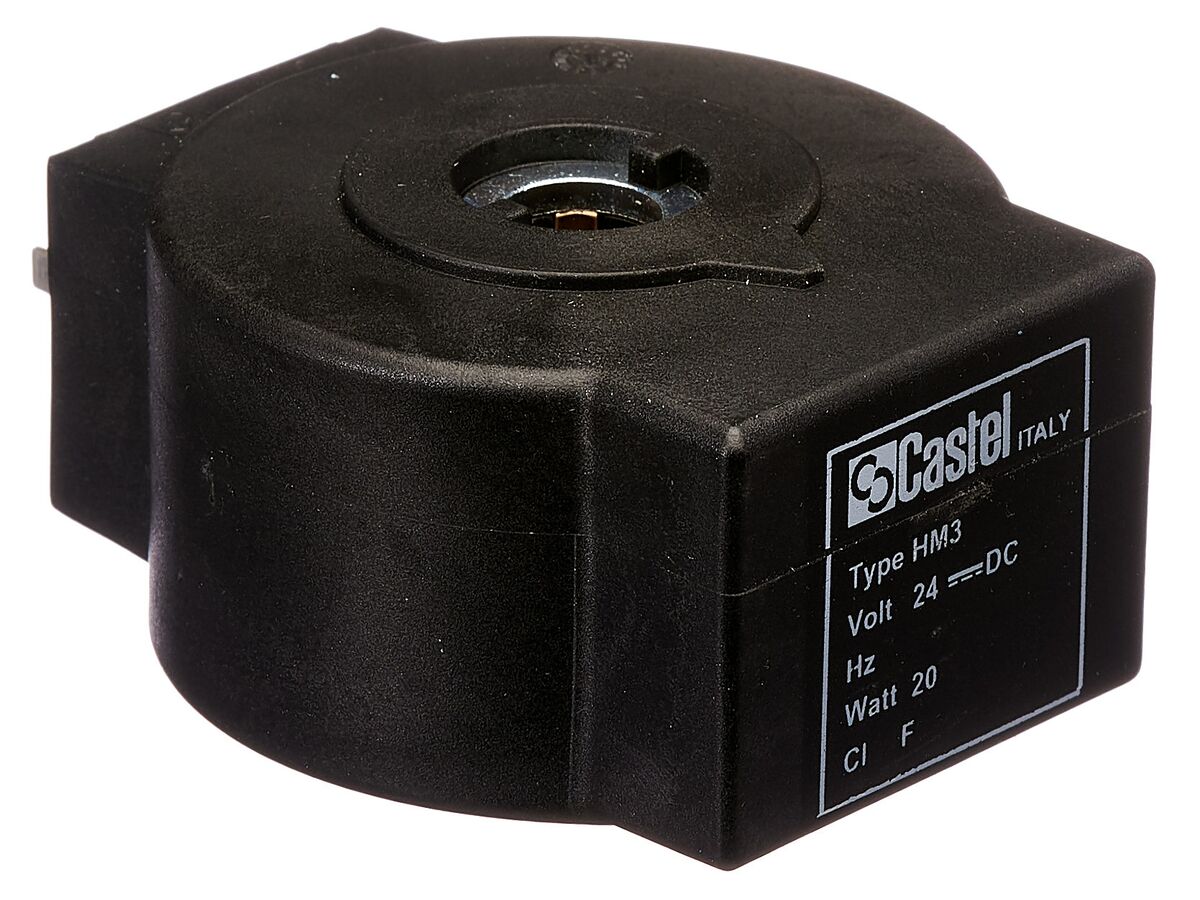 Castel Solenoid Coil 24VDC HM3/9120/RD2 in Muscat Oman Castel Solenoid Coil 24VDC HM3/9120/RD2 in Muscat Oman