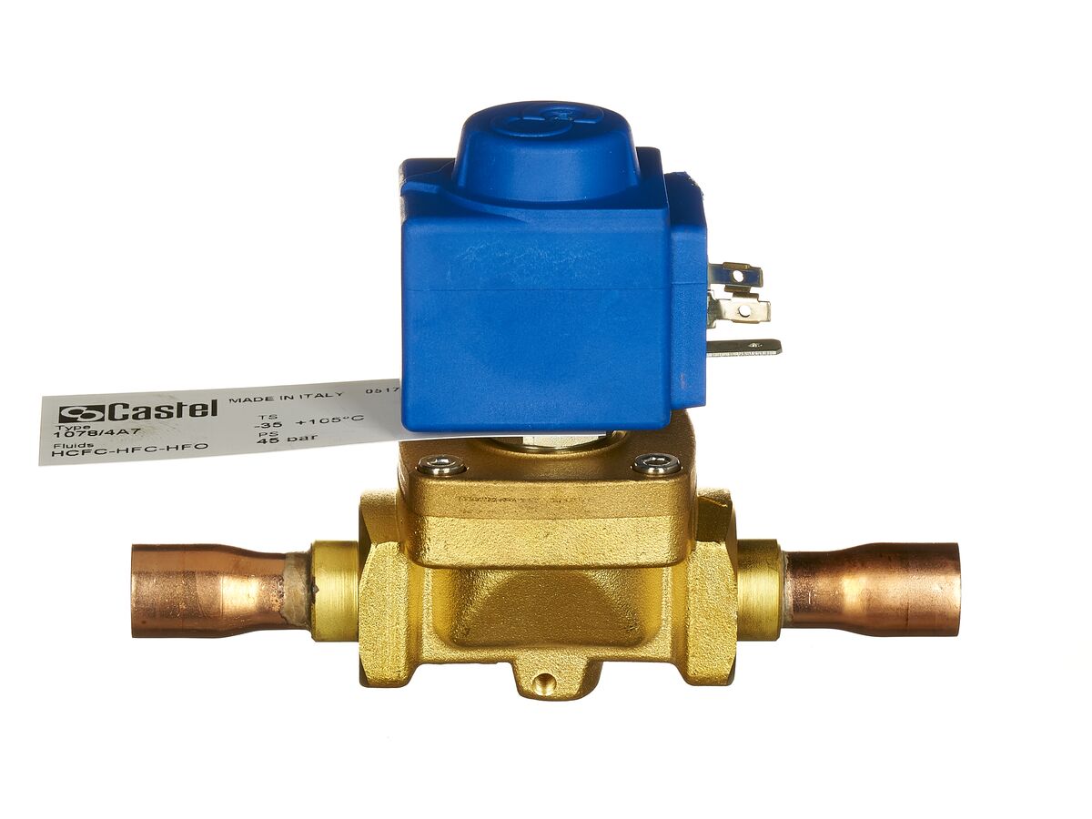Castel Solenoid Valve 1/2" Solder 1078/4A7 in Muscat Oman Castel Solenoid Valve 1/2" Solder 1078/4A7 in Muscat Oman