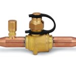 Danfoss Ball Valve With Access Port 1 3/8" Solder Connection 009L7057 in Muscat Oman