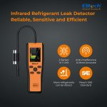 Elitech IR-200 Infrared & Heated Diode Refrigerant Leak Detector for Air Conditioner and Automotive Repair in Muscat Oman
