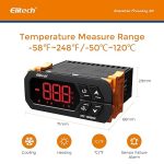 Elitech STC-1000HX Temperature Controller ℉⇋℃ Fahrenheit Celsius Switchable Origin Digital 110V Thermostat 2 Relays Upgraded from STC-1000 New... in Muscat Oman