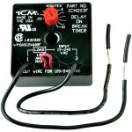 ICM Controls ICM203F Delay on Break Timer with .03-10 Minute Adjustable Time Delay, Universal 18-240 VAC, 6" Wire Leads in Muscat Oman