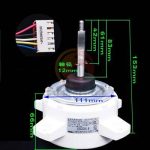 Panasonic Split AC Outdoor Fan Motor 1 ton (MFE-W25VA2F) 23 watt in Muscat Oman